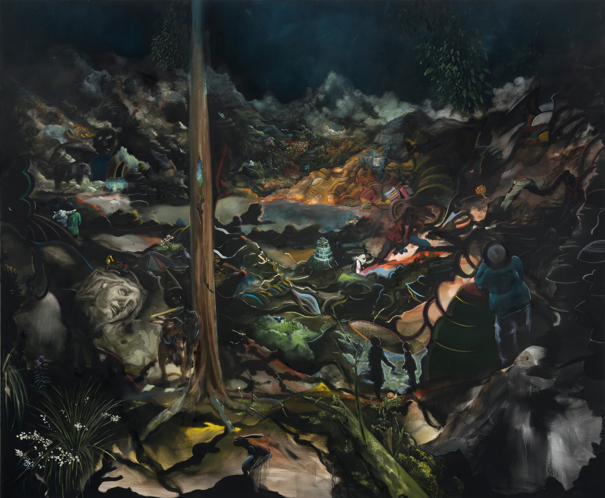 All these things what happened and more, quantum with physics at an endless war. Bugs move, fruit flies.  Hollow bones.